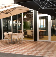 Solero showroom ingang