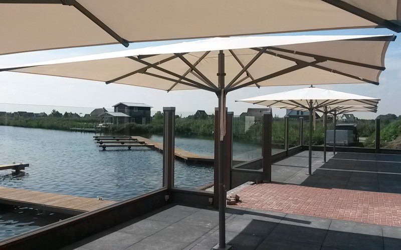Waterdichte Vierkante parasols kopen? ✔️ Tot 17% korting