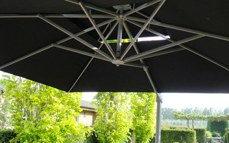 correct ingesteld Monopoly Solero® Laterna Pro | zweefparasol | 300x300 of Ø350 cm