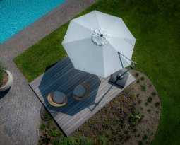 Ronde of vierkante parasol: wat is de beste keuze?