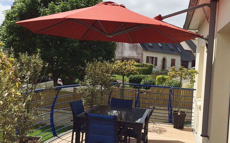 bar Factureerbaar ontwerp Solero® Muurparasols | Parasols voor aan de muur of wand