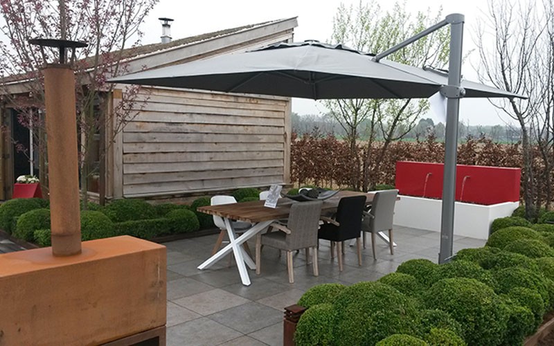 parasol vierkant 4x4